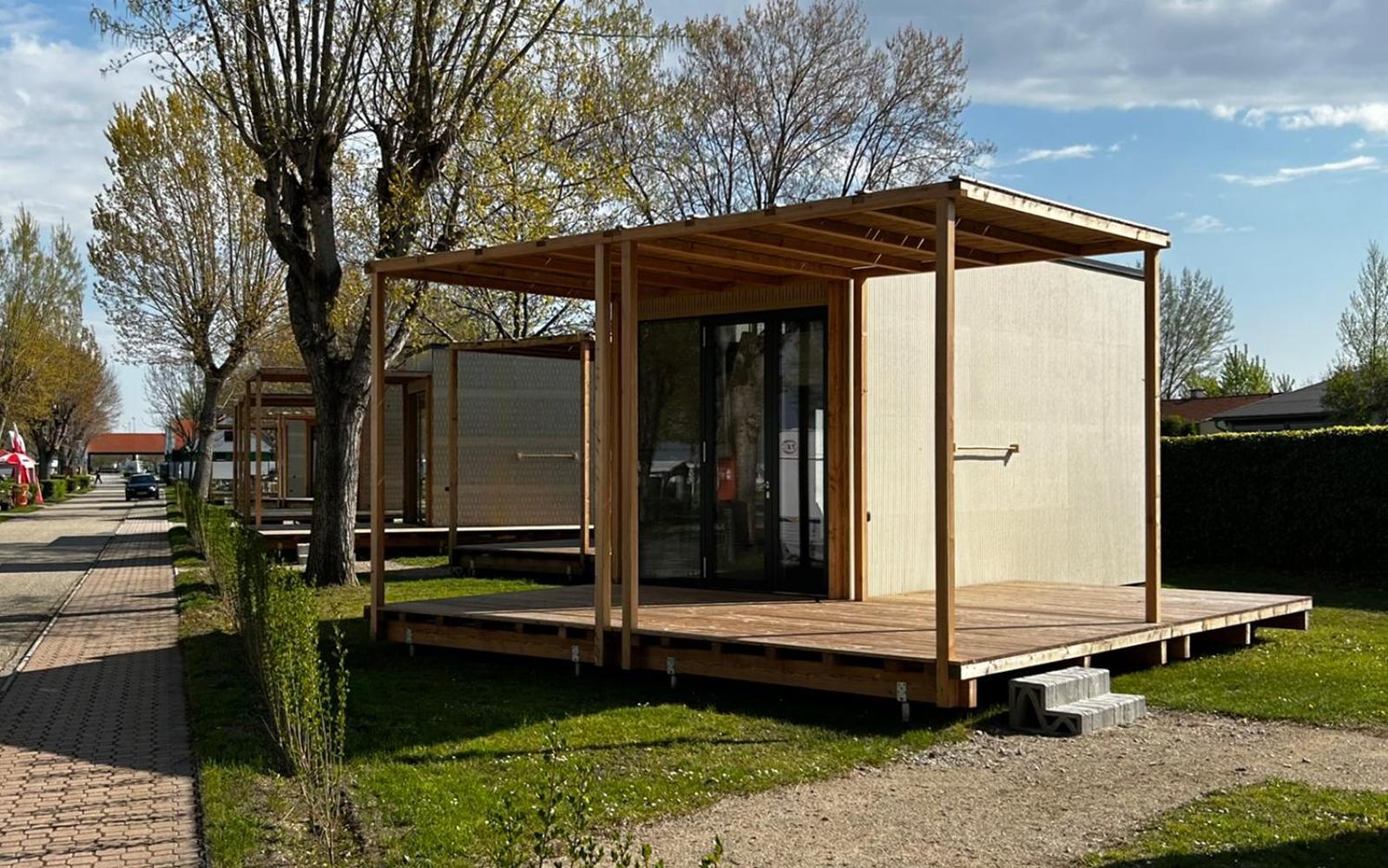 Mobile Homes Direkt Am Strand Des Neusiedler Sees ポダースドルフ・アム・ゼー エクステリア 写真